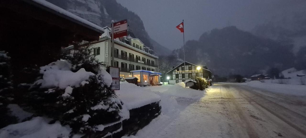 Hostel Gemmi-Lodge Kandersteg Exterior foto